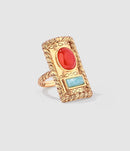 Aurelie Bidermann - Bague Malli Amazonite - Femme