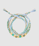 Aurelie Bidermann - Bracelet Honolulu Turquoise Jade Vert - Femme