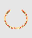 Aurelie Bidermann - Jonc Positano Pois Vermillon - Femme