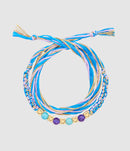 Aurelie Bidermann - Bracelet Honolulu Turquoise Jade Violet - Femme