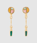 Aurelie Bidermann - Boucles D'Oreilles Sagane Doré - Femme