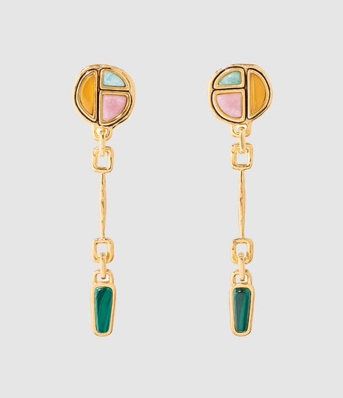 Aurelie Bidermann - Boucles D'Oreilles Sagane Doré - Femme