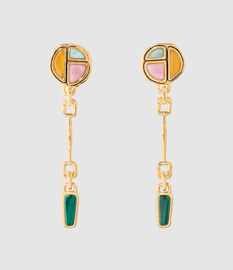 Aurelie Bidermann - Boucles D'Oreilles Sagane Doré - Femme