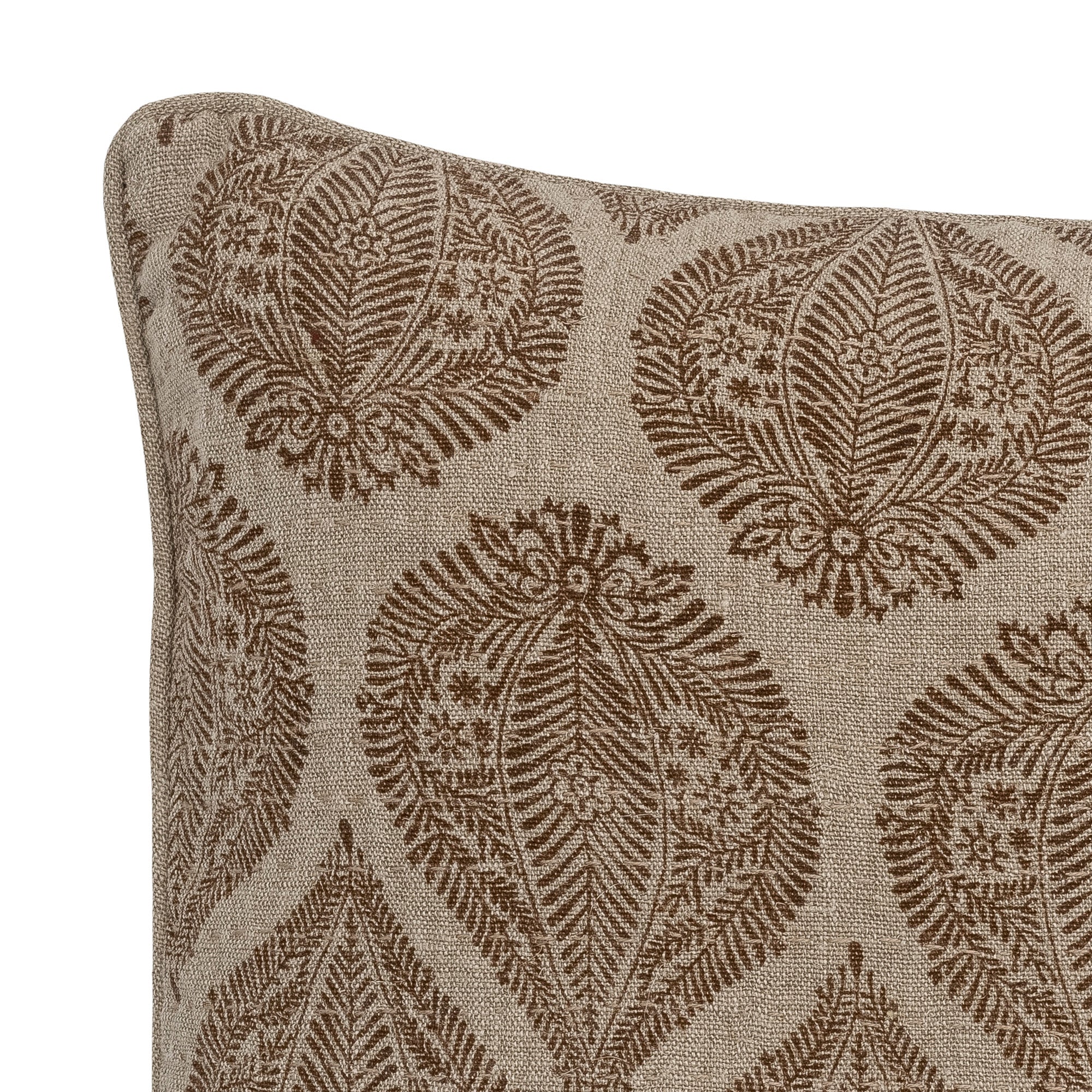 Cergy - Cushion - Brown - Cotton