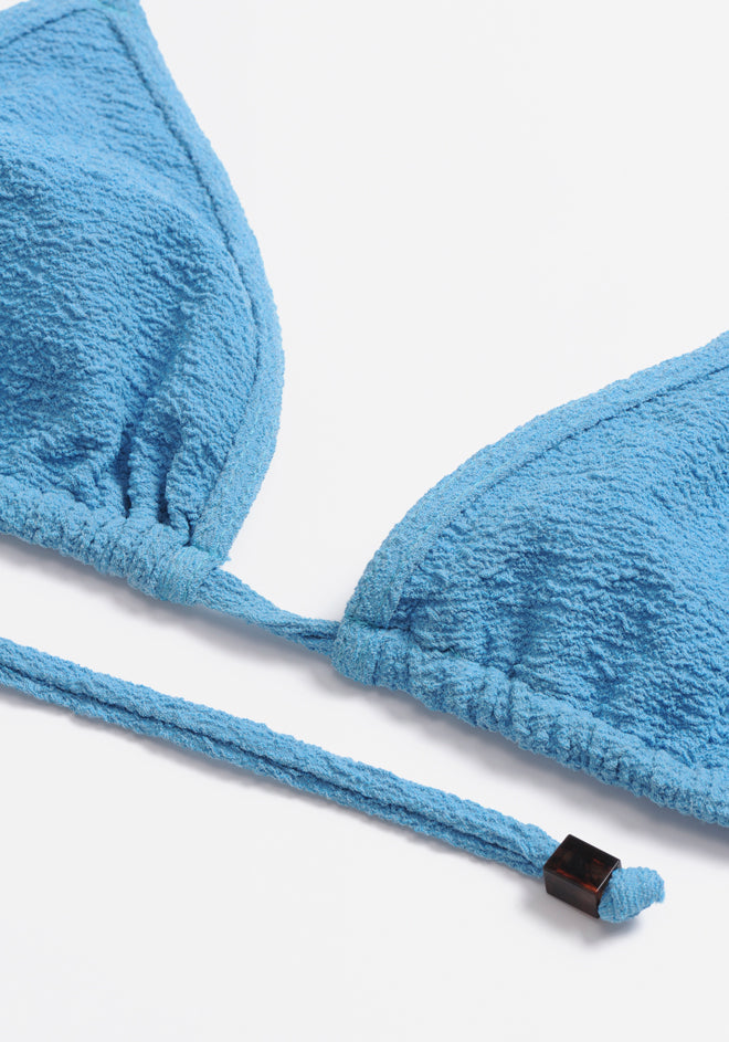 Haut De Maillot Triangle Angelo - Bleu