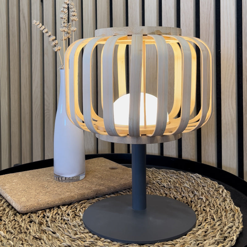 Lampe De Table Sans Fil - Standy Mini Bambou