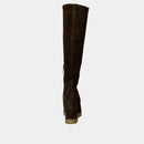 Bottes Ann Tuil Star-Olivia - Velours Marron