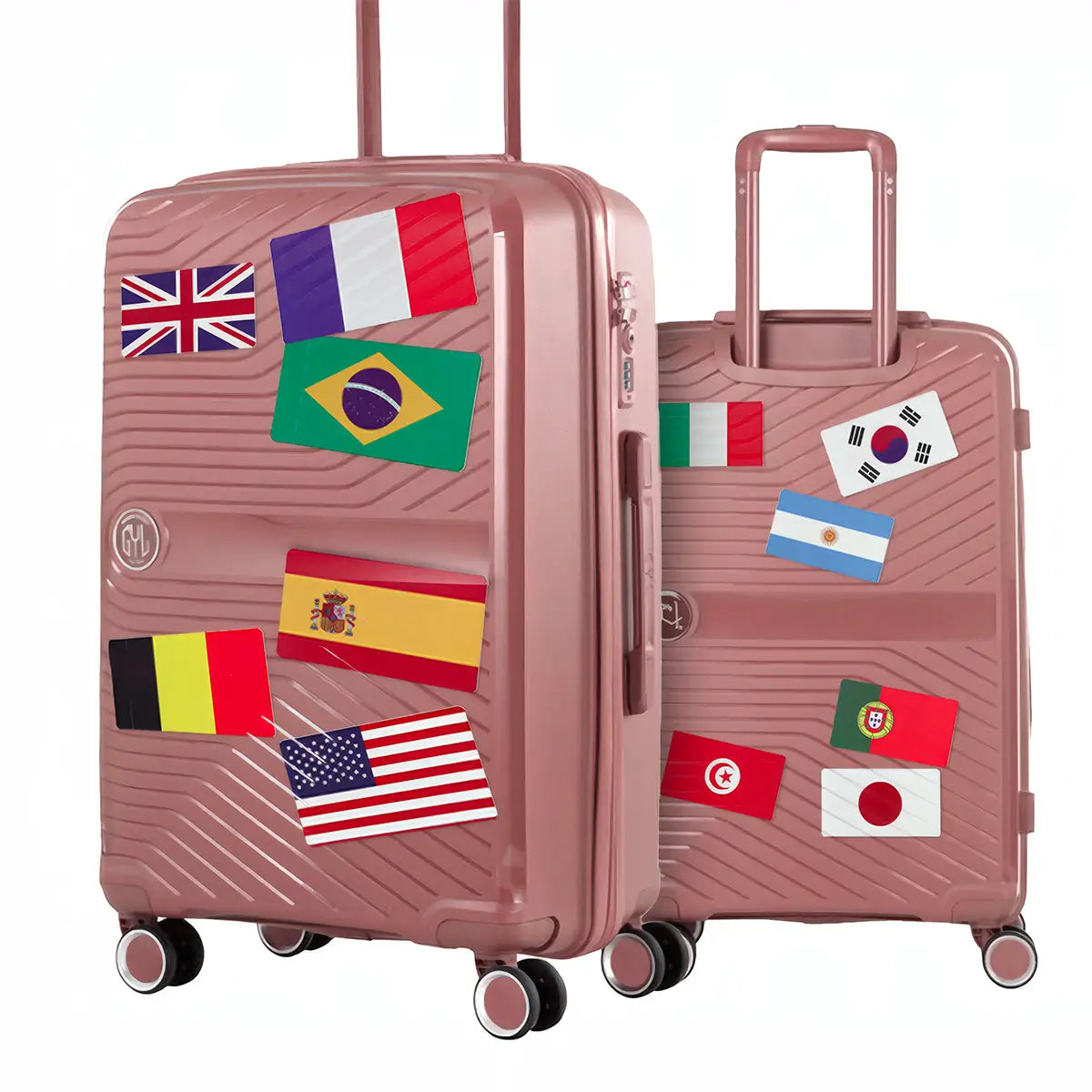 12 Stickers Drapeaux