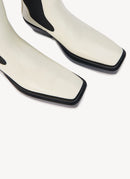 Bottega Veneta - Bottes Leon - White - Femme