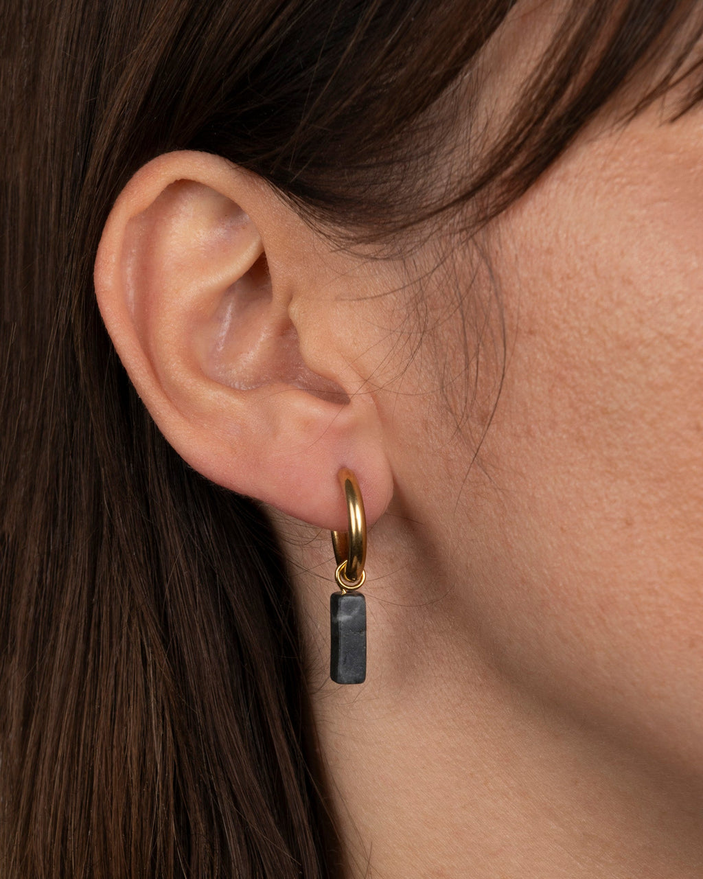 Boucles D'Oreilles Stone - Béton