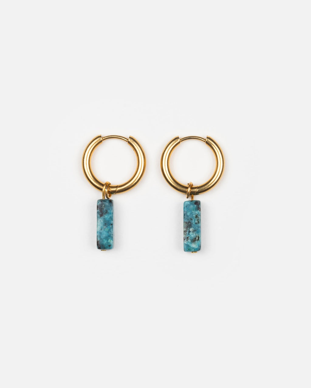 Boucles D'Oreilles Stone - Bleu Sodalite
