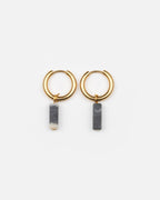 Boucles D'Oreilles Stone - Béton