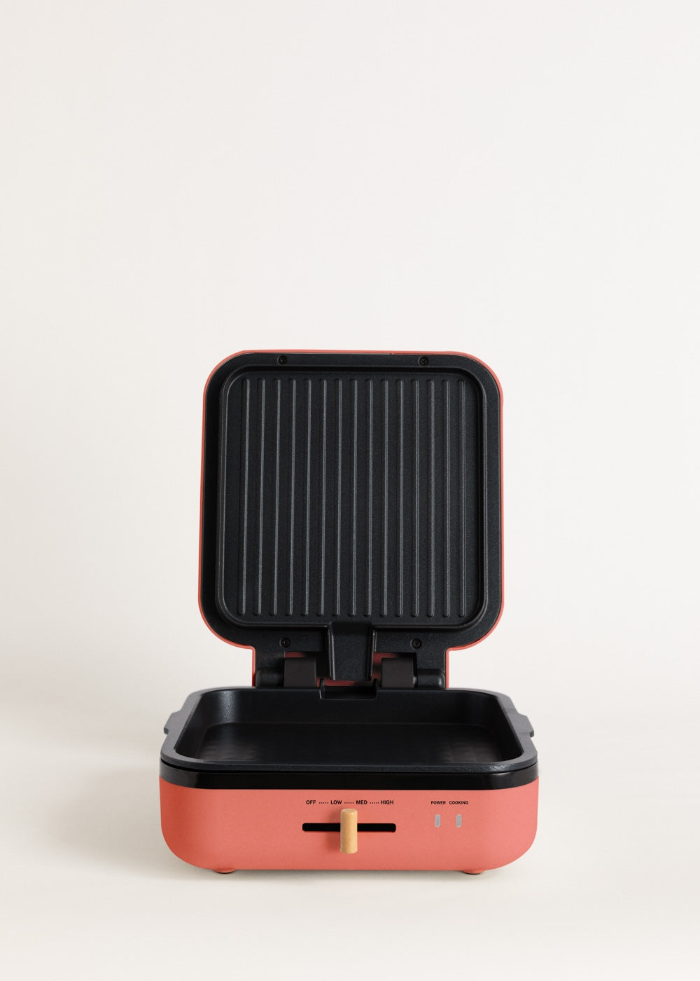 Stone Studio Pro - Multifunction grill with 180º opening - Terracotta