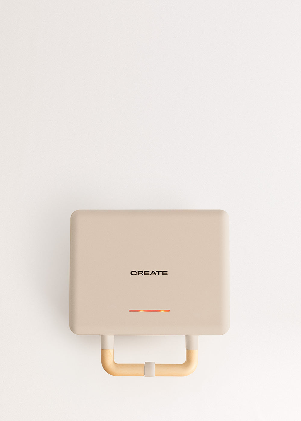 Stone Studio Double - Appareil À Croque-Monsieur, Grill Et Gaufrier À Plaques Interchangeables - Sable