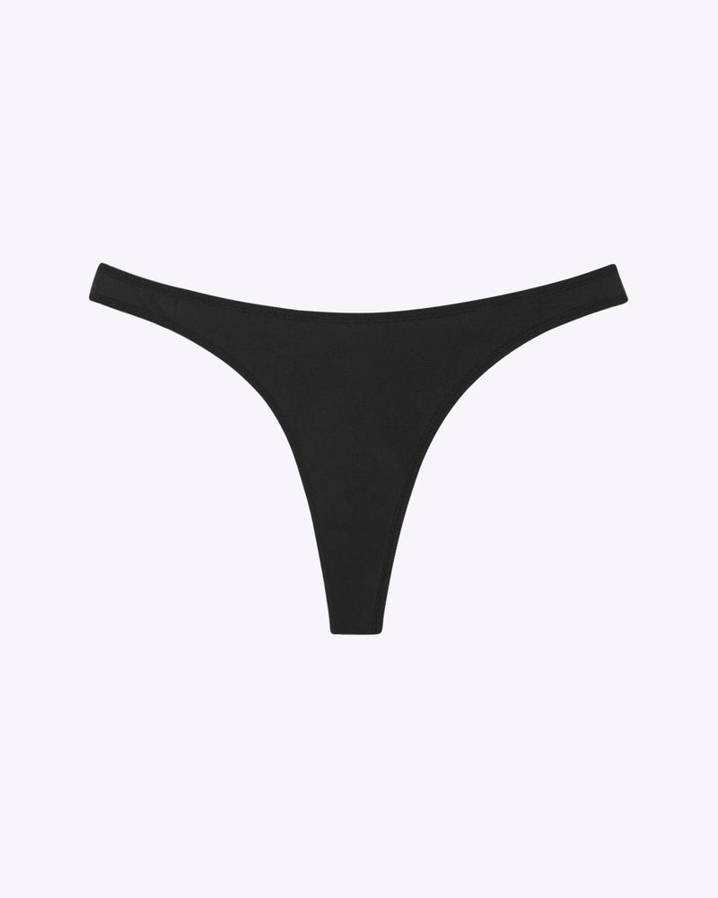 String menstruel noir