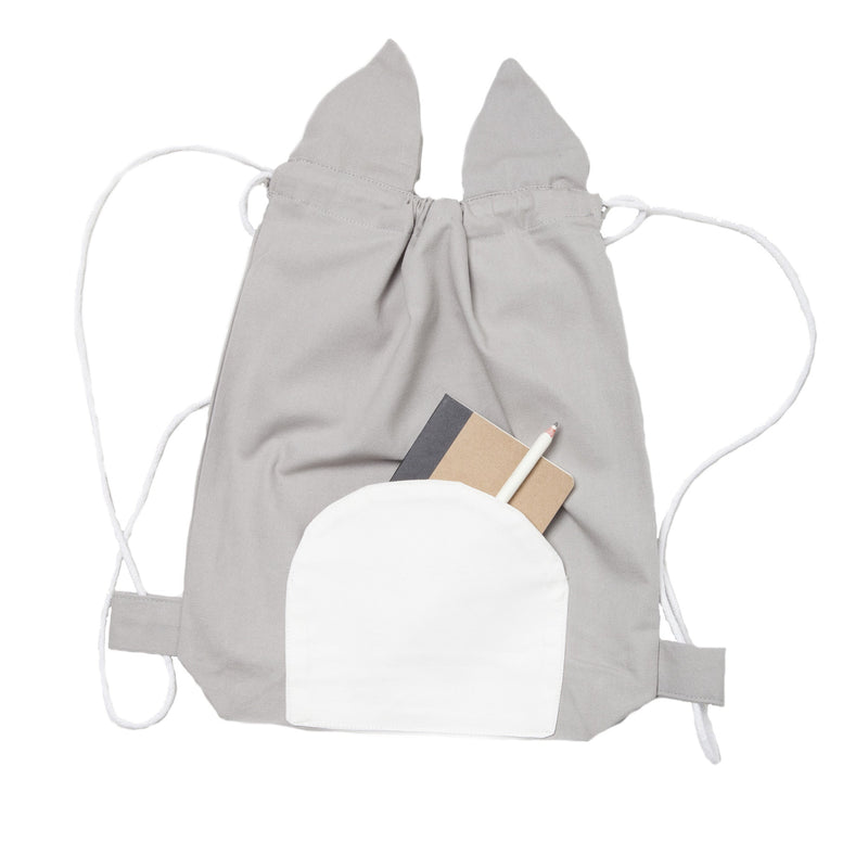 mochila gato gris fabelab