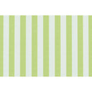 Fauteuil Modulable - Tissu Extérieur À Rayures, Blanc Et Vert Anis
