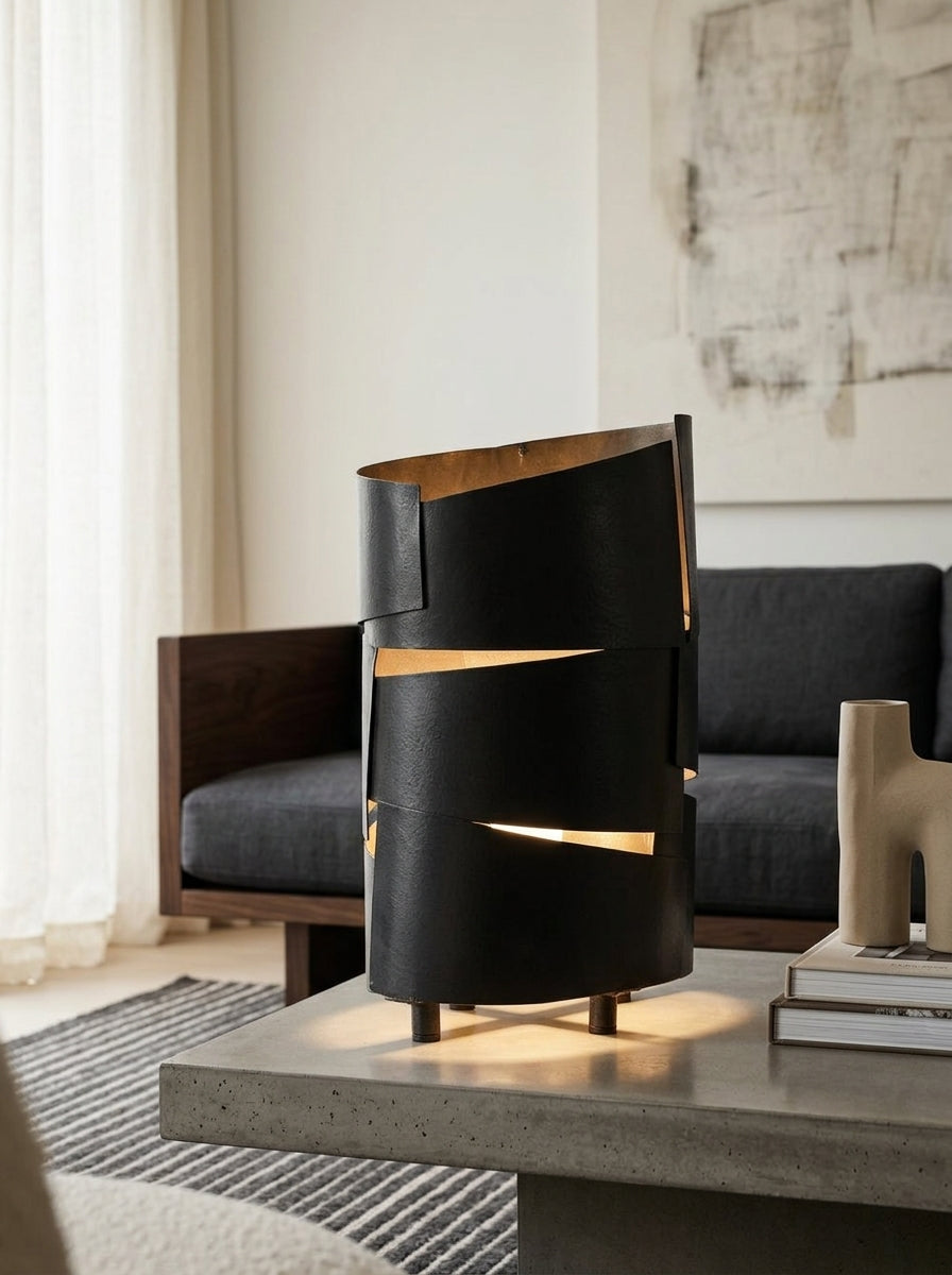 Lampe De Table Achille - Noir - Antonino Sciortino