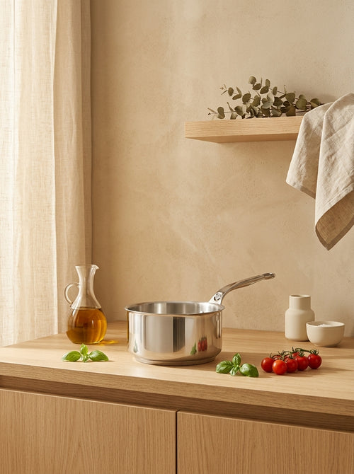 Milady Saucepan - Stainless Steel Cast Iron Handle