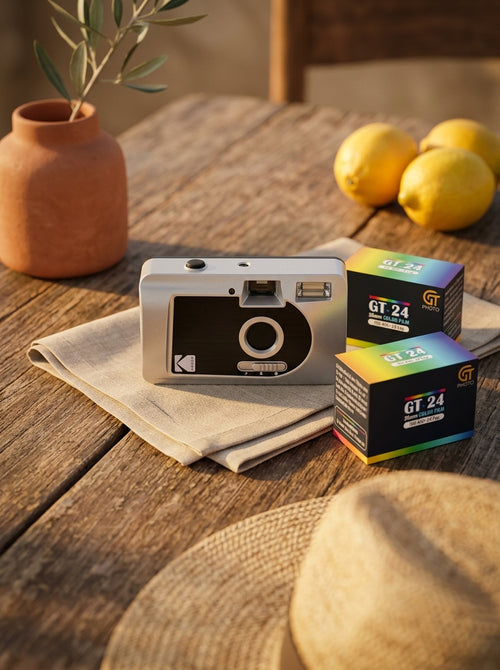 Appareil Argentique - S88 - Silver Black - 2 Pellicules Couleur Offertes - Kodak