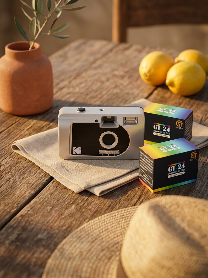 Appareil Argentique - S88 - Silver Black - 2 Pellicules Couleur Offertes - Kodak