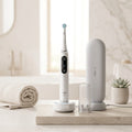 Oral-B Io10 Electric Toothbrush With Travel Case Charger - White