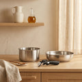 Iris - Set De 4 Piezas - Acero Inoxidable
