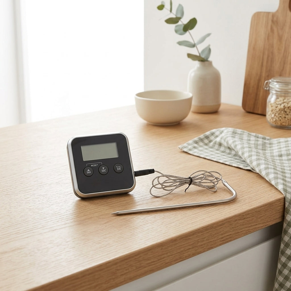 Oriane - Square Electronic Probe Cooking Thermometer