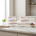 Clémentine - Set Van 6 Vershoudbakjes - 370 ml