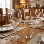 Lys - Lot De 6 Verres À Pied 25Cl Et 6 Gobelets Hauts 36Cl - Cristallin Expert - Translucide