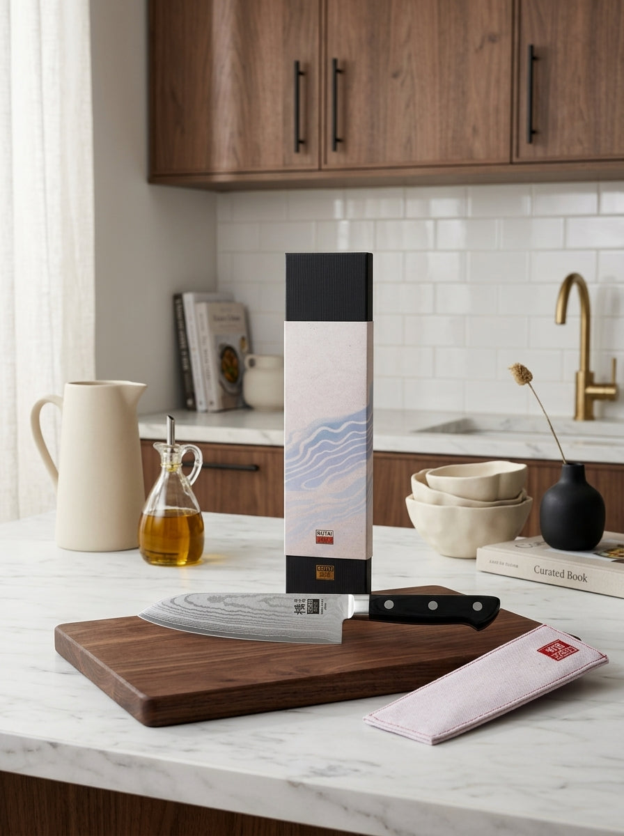 Collection Hashi Damas - Couteau Santoku - 18Cm