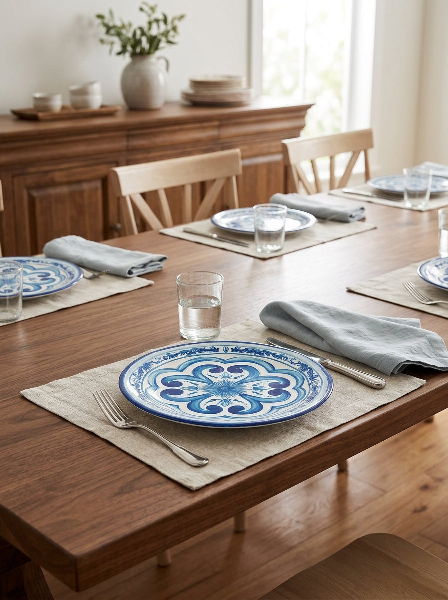 Blues - Assiette Plate