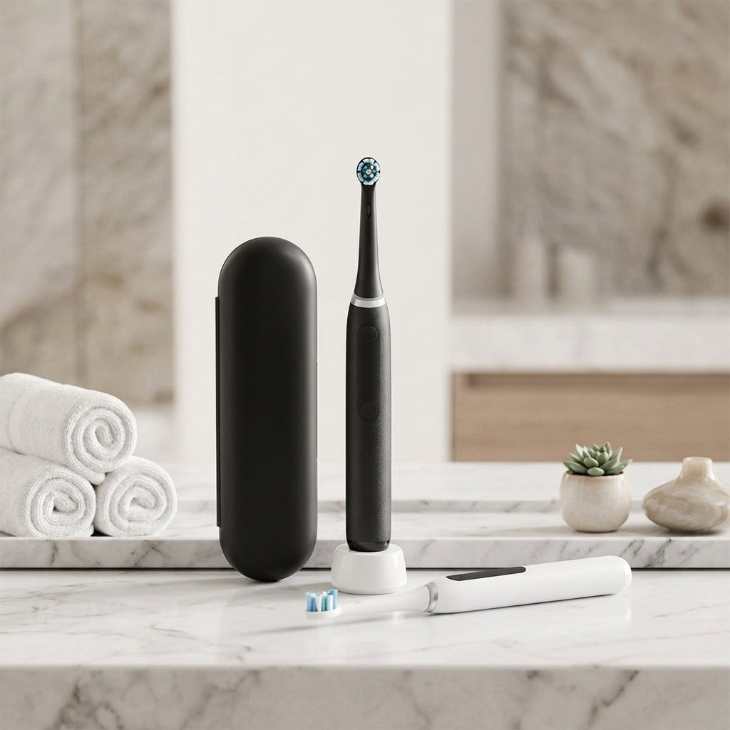 Oral-B Io 5 Duo - Connected Electric Toothbrush with Travel Case