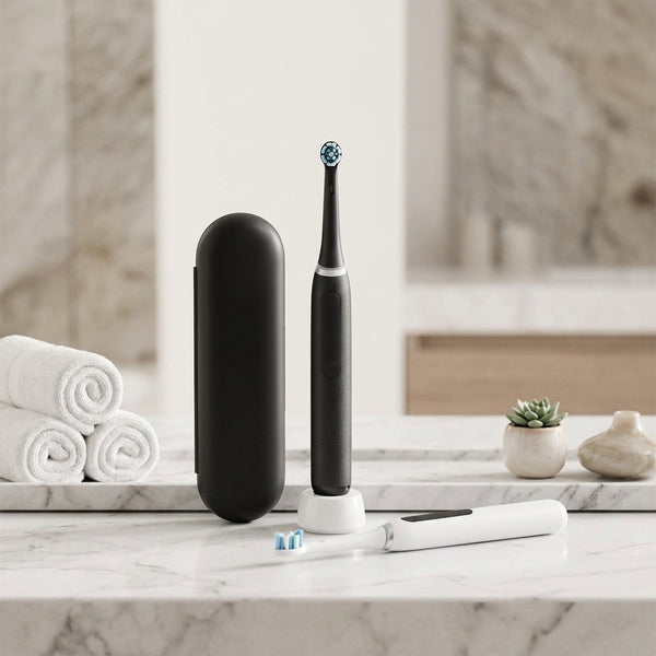 Oral-B Io 5 Duo - Brosse À Dents Électriques Connectées Avec Etui De Voyage