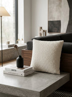 Coussin Decó Interieur Carre M - Natural - Bea Mombaers