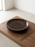 La Mère - Lot De 2 Assiettes - XS - Grès - Ébène