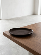 La Mère - Lot De 2 Assiettes - L - Grès - Ébène