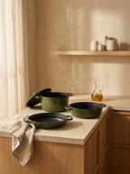 4-Piece Stackable Cookware Set - Green