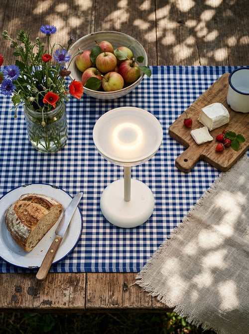 Milano - Lámpara Hygge Recargable - Blanco