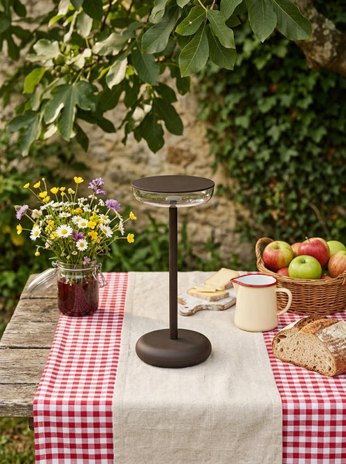 Milano - Lámpara Hygge Recargable - Negro