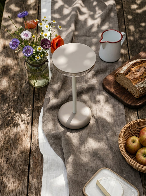 Milano - Lámpara Hygge Recargable - Taupe