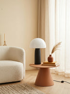 Joy - White and Black Metal Lamp