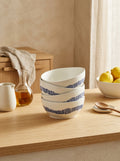 Feast - 4 Bols S - Blanc Stripes Bleu - Ottolenghi