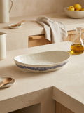 Feast - Serving Bowl S - White Blue - Ottolenghi