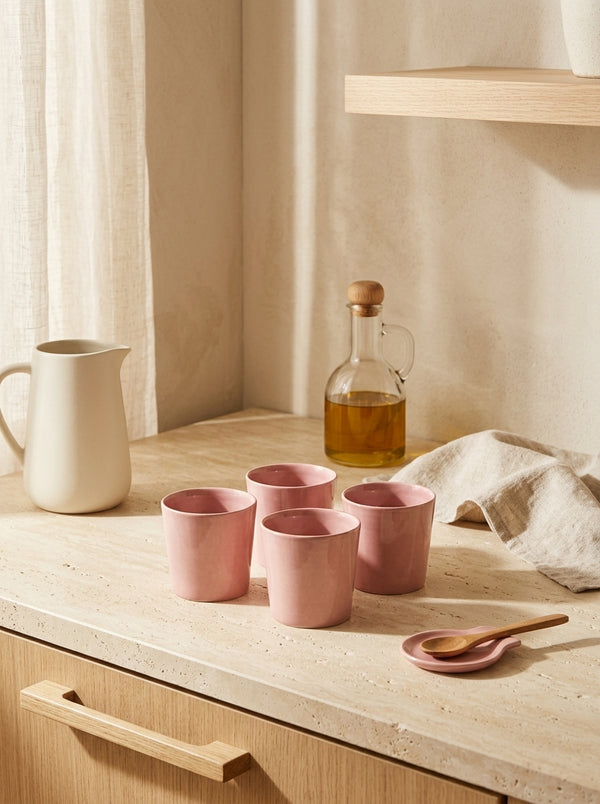 Feast - 4 Tazas de Café - Rosa - Ottolenghi