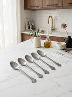 Mix - 6 Cucharas de Postre - Stonewash - Merci