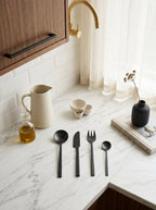 La Mère - 24 Pcs Cutlery Set - Black Stone - Marie Michielssen
