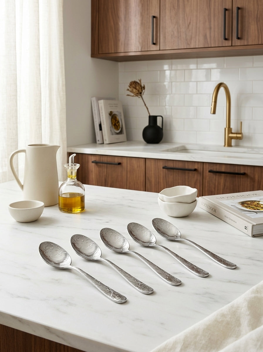 Take Time - 6 Table Spoons - Boxy 'S