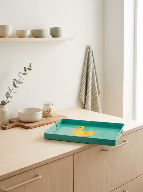 Mykonos - Plateau Rectangulaire Canard - PVC