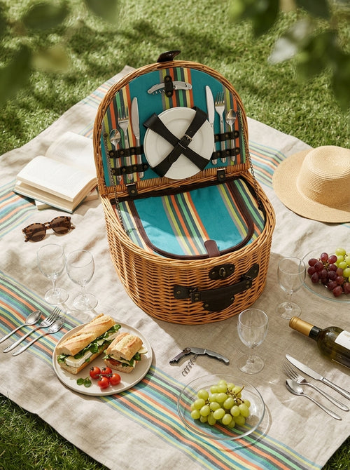 Austin - Panier Pique-nique - Miel - Bois